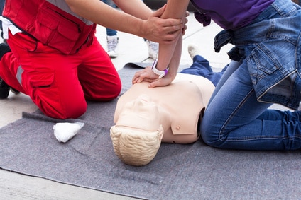 CPR. First aid.