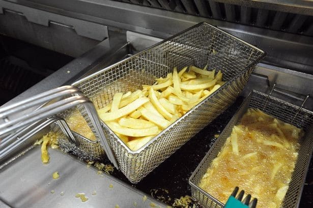 Fish and chip shop fryer